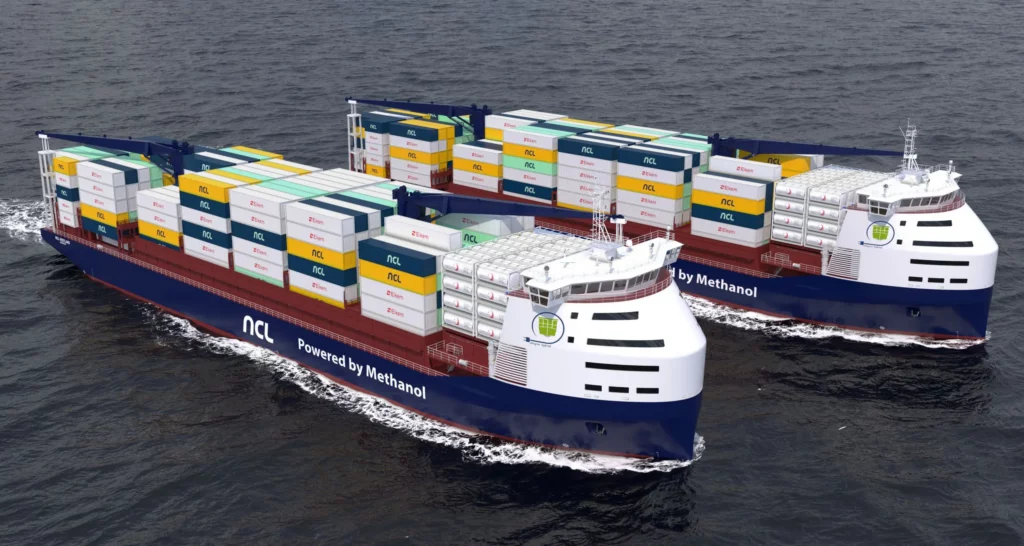 Two climate-friendly containerships commissioned for NCL